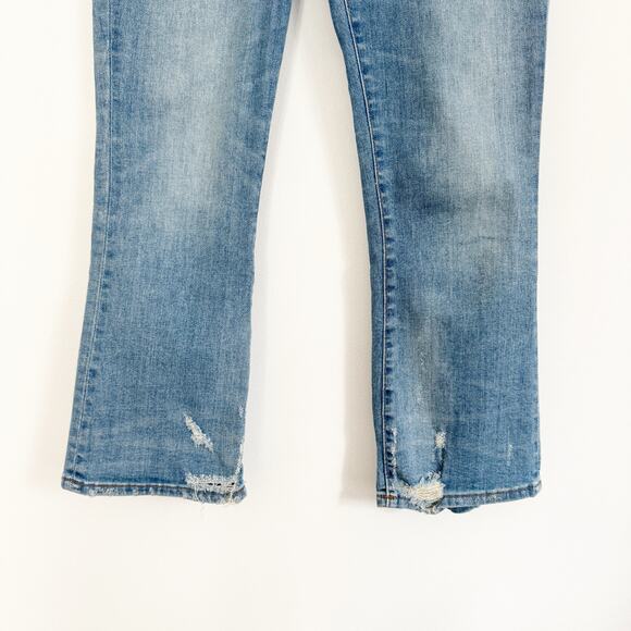 MADEWELL Cali Demi Boot Button Fly Jeans 25 Petite - Picture 6 of 11
